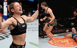 Watch: Ukraine's Maryna Moroz breaks down in tears talking about the war after dominant UFC 272 win