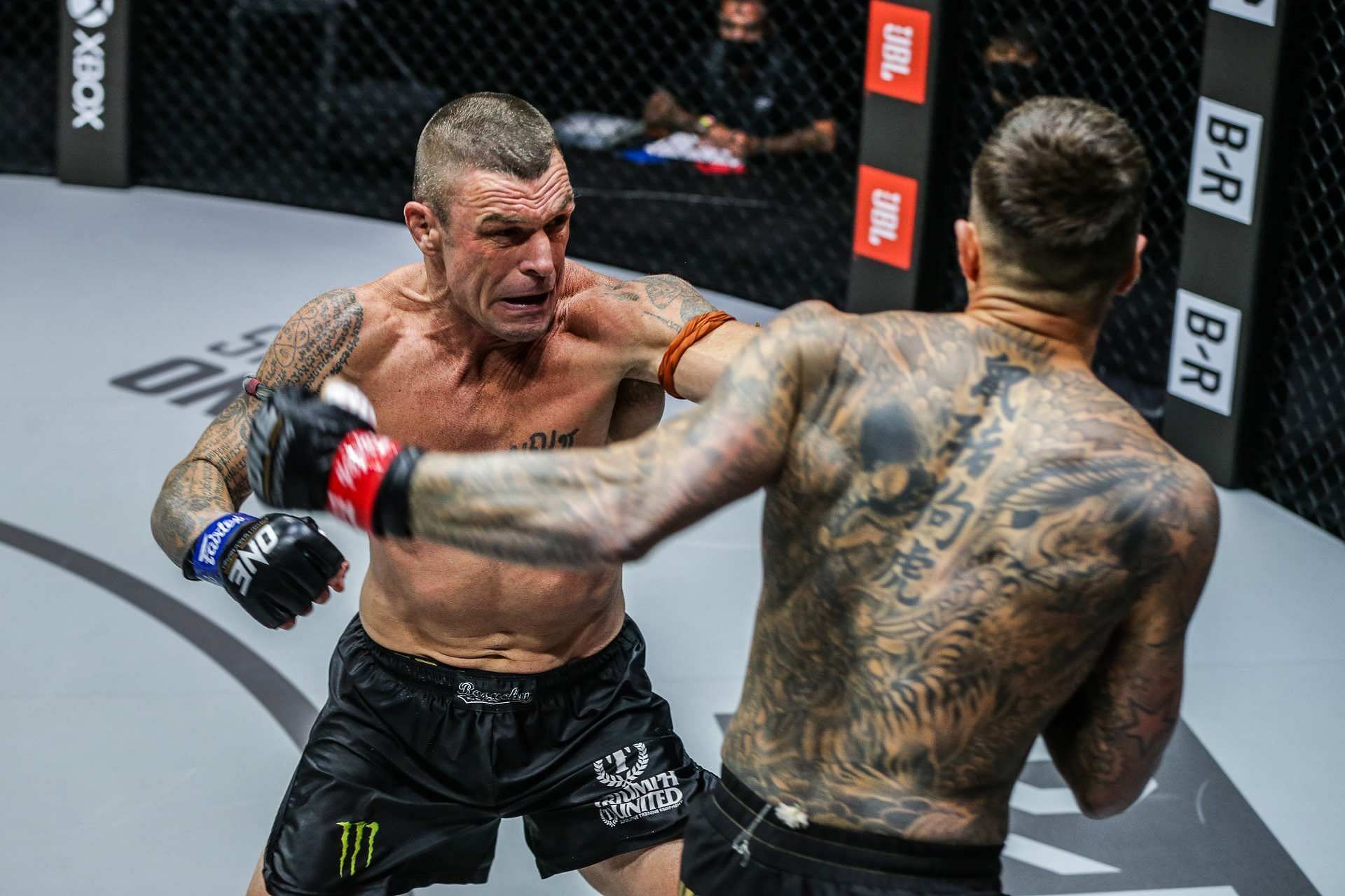 John Wayne Parr admits fighting with anger as a younger fighter and that he&#039;s since changed his mindset. [Photo: ONE Championship]