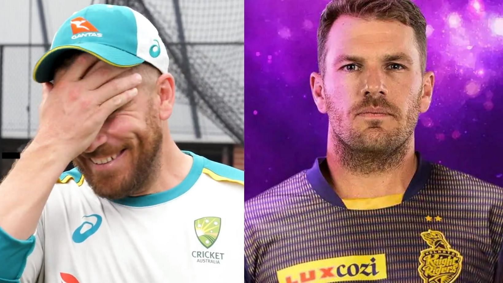 Aaron Finch will don KKR&#039;s Purple and Gold this season.