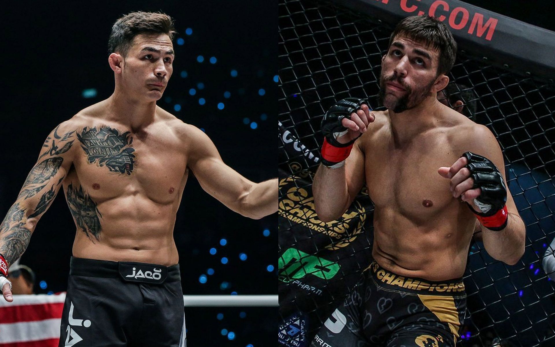 Garry Tonon (Right) is the fan-favorite to win over Thanh Le (Left) at ONE: Lights Out. | [Photos: ONE Championship]