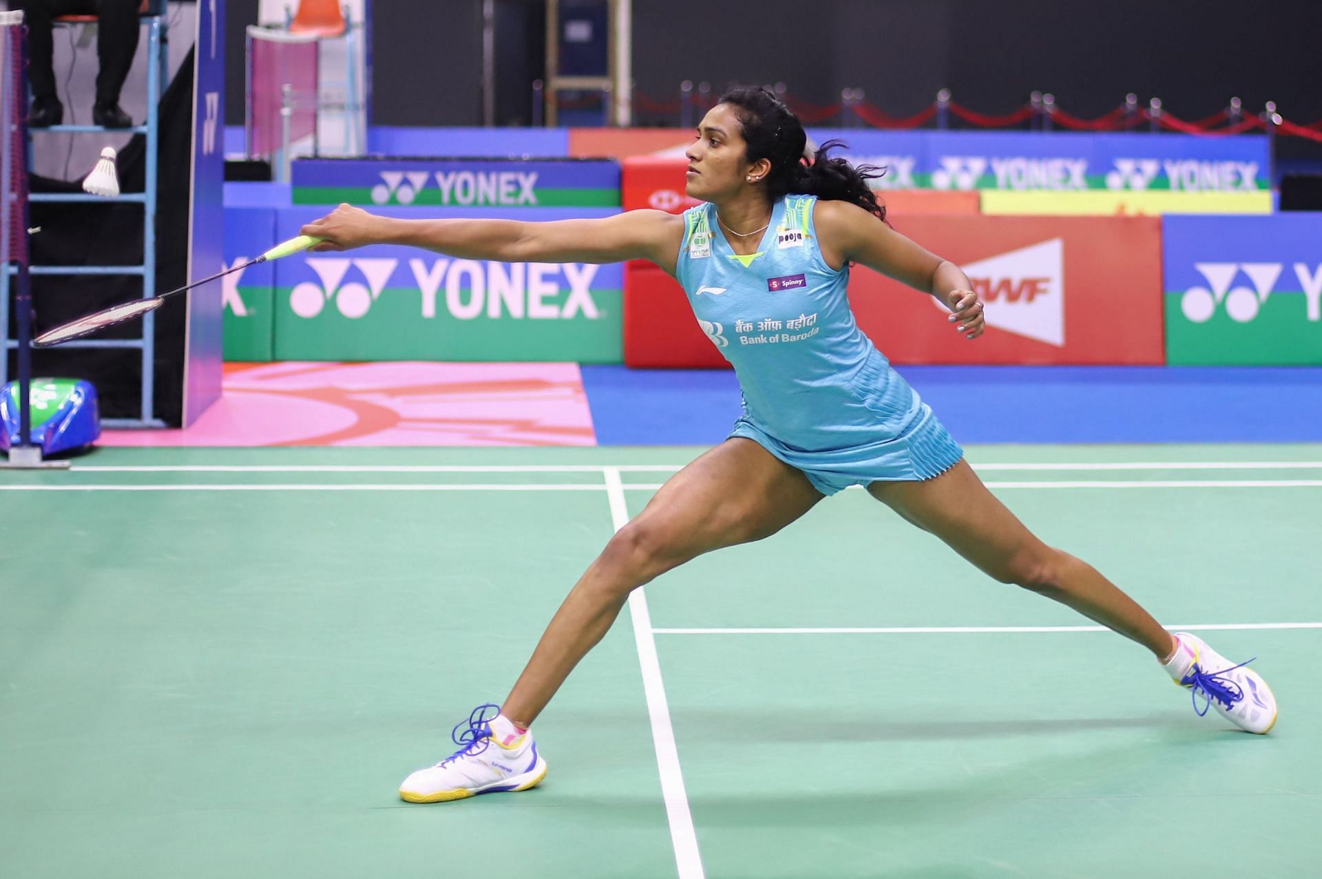 Seventh seed PV Sindhu will face Busanan Ongbamrungphan of Thailand in the German Open first round. (Pic credit: BAI)