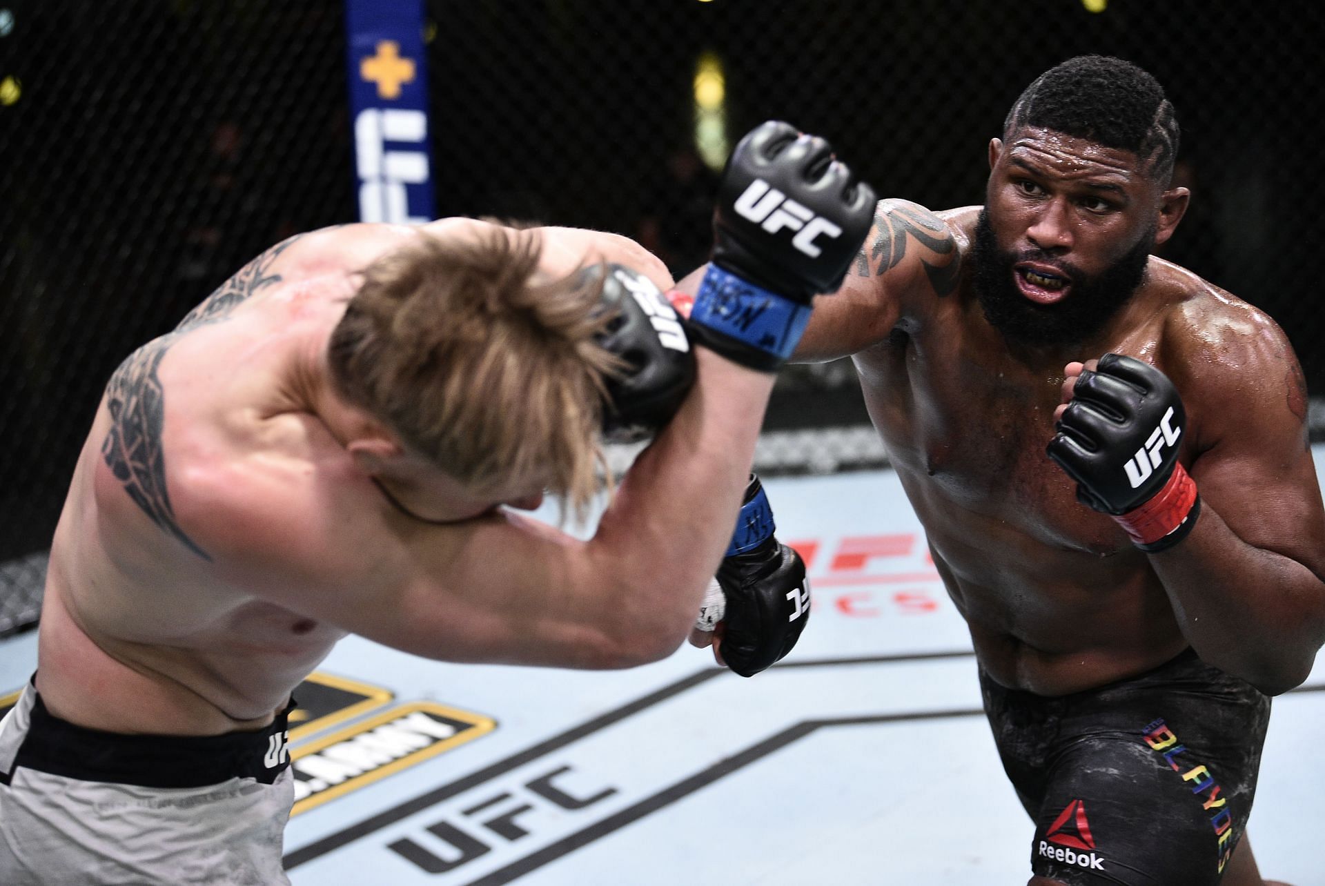 Contrary to what some fans believe, Curtis Blaydes is capable of producing fireworks in the octagon