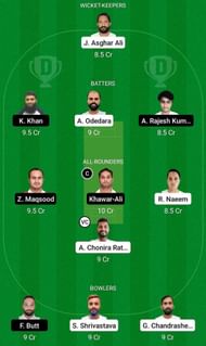 QUT vs DAT Fantasy Suggestion Team 1