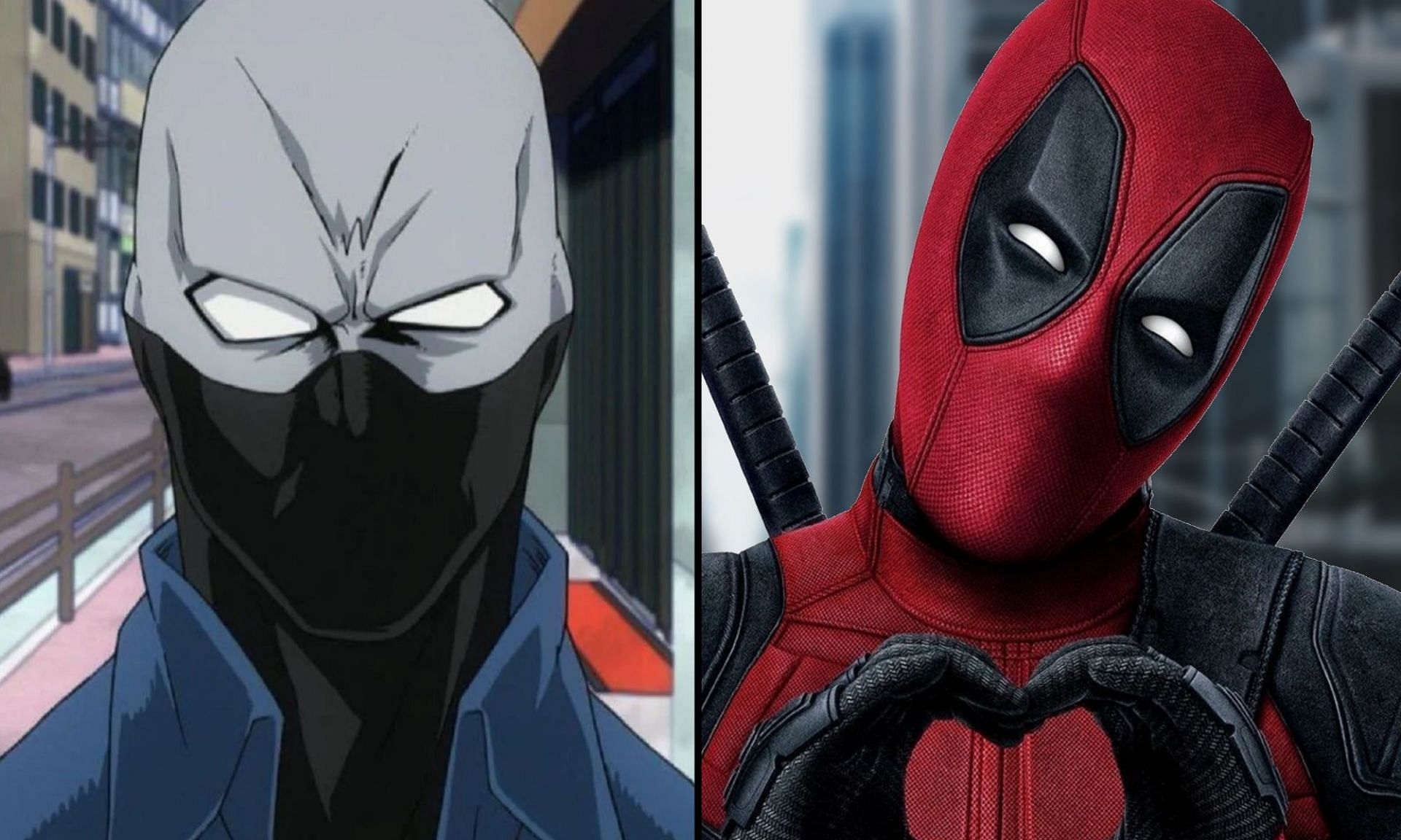 The resemblance between Twice and Deadpool is rather uncanny (Image via Sportskeeda)