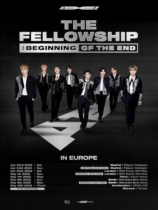 ATEEZ Europe Tour 2022 tickets: Where to buy, price, dates, and more ATEEZ Europe Tour 2022 tickets: Where to buy, price, dates, and more