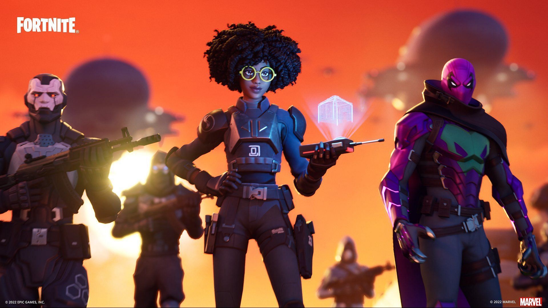 Vaulted and unvaulted weapons in Fortnite Chapter 3 Season 2 (Image via iFireMonkey/Twitter)
