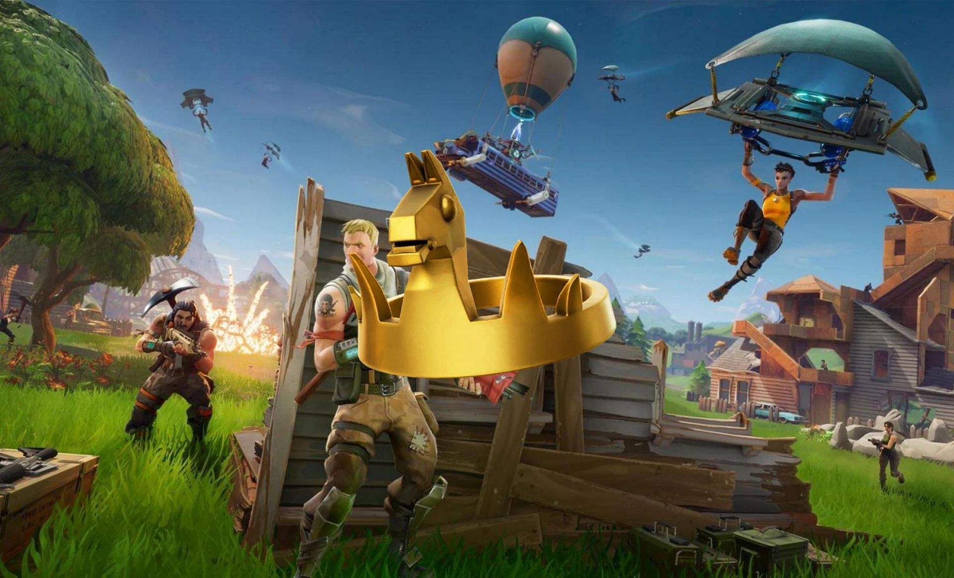Victory Crown (Images via Fortnite Wiki)
