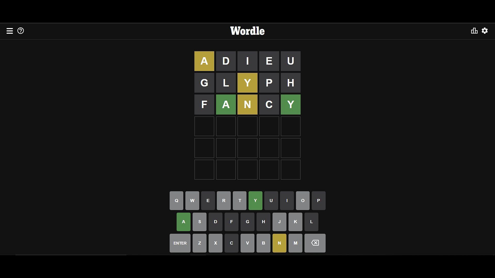 Wordle is set on a premade list of 2,315 words (Image via Wordle)