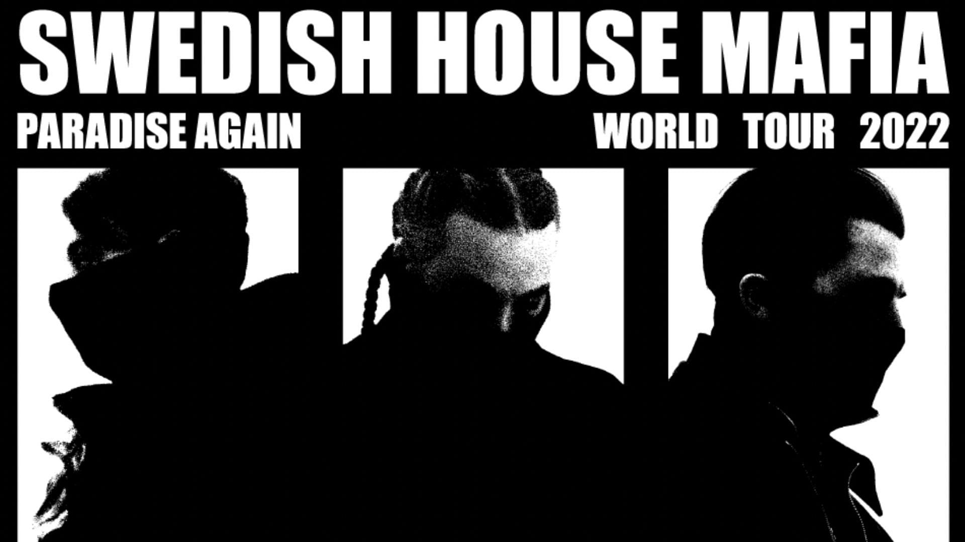 Swedish House Mafia Paradise Again World Tour 2022 tickets are available for sale. (Image via Swedish House Mafia)