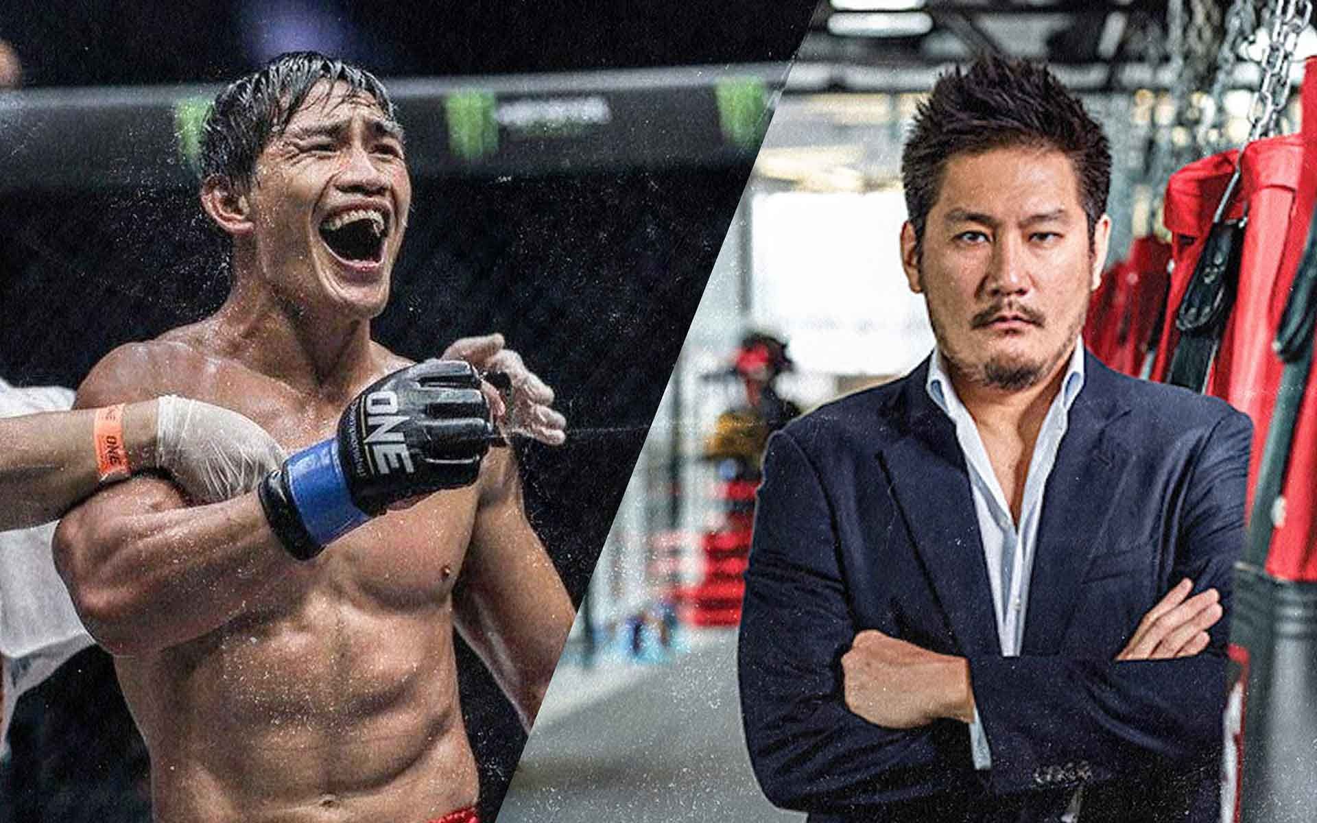 Eduard Folayang (L), Chatri Sityodtong (R) [Photo: ONE Championship]