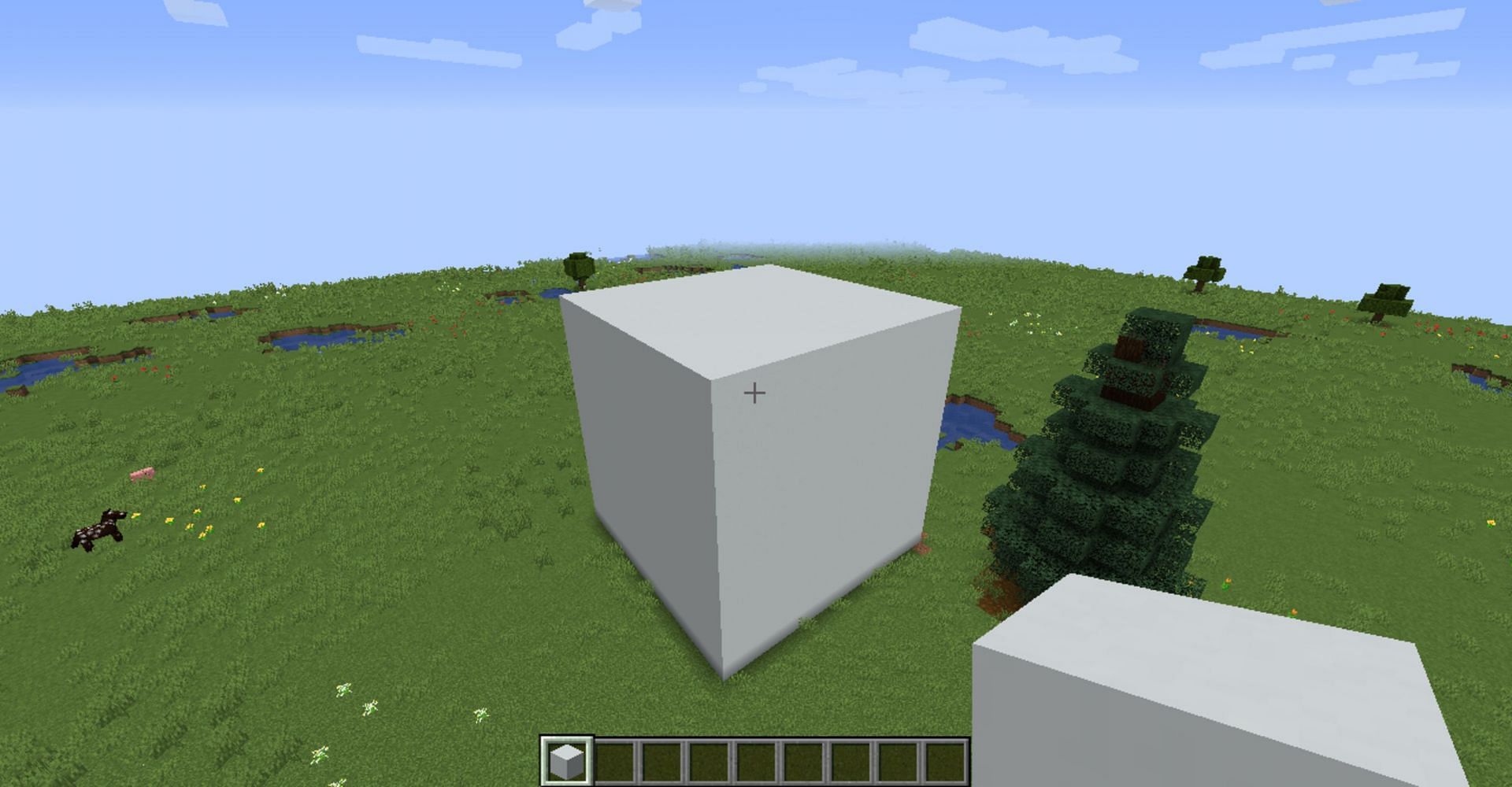 White concrete can be a helpful decoration and building block in Minecraft (Image via Mojang)
