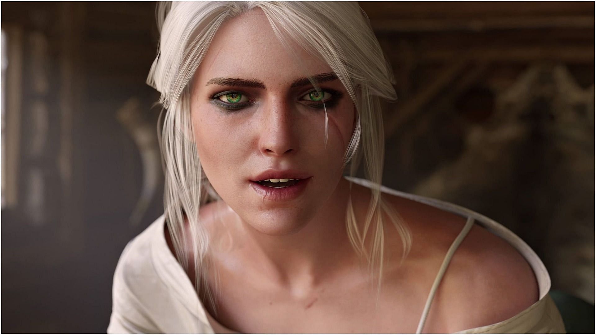 Ciri is another example of a character that wasn't inherently sexualized in her source media, but was in the community. | Image credits: The Witcher 3