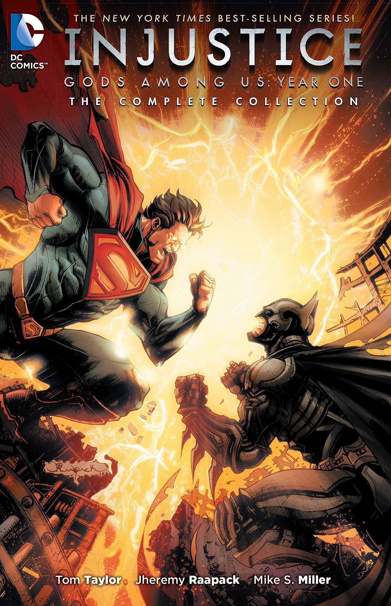 Injustice Gods Among Us Cover (Image via DC Comics)