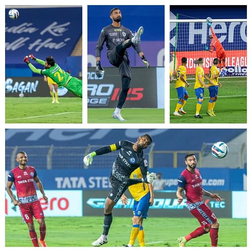 The best goalkeepers of the ISL 2021-22 season (Image Courtesy: ISL)