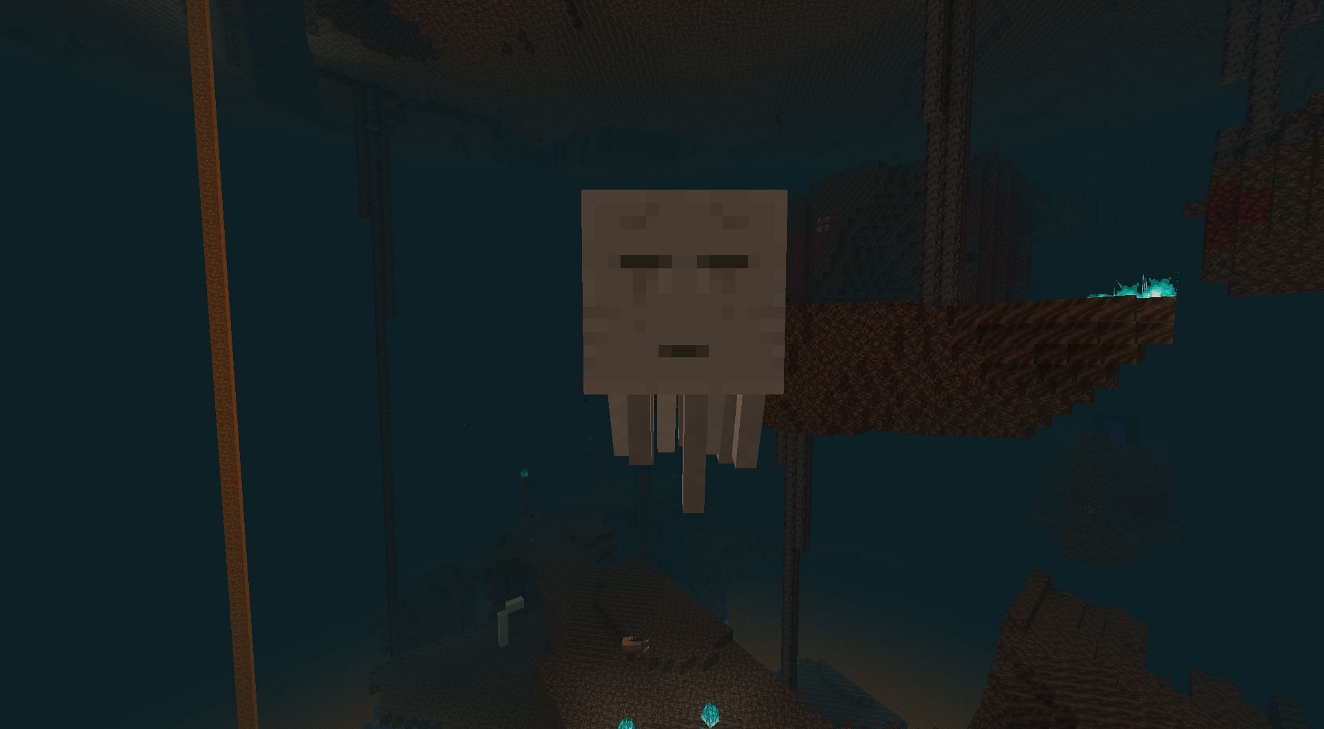 Ghast (Image via Minecraft)