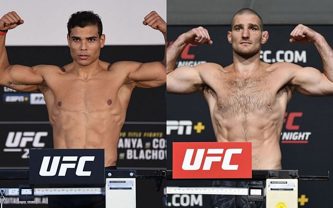 "I knew you were a f***ing p**sy" - Paulo Costa slams "fake macho" Sean Strickland for claiming the UFC refused to book them for a fight