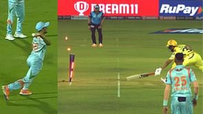IPL 2022: [Watch] LBW confusion and Ravi Bishnoi's stunning direct hit catches Ruturaj Gaikwad by surprise
