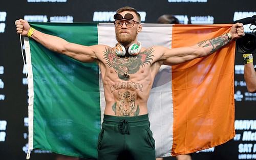 Floyd Mayweather Jr. v Conor McGregor - Weigh-in