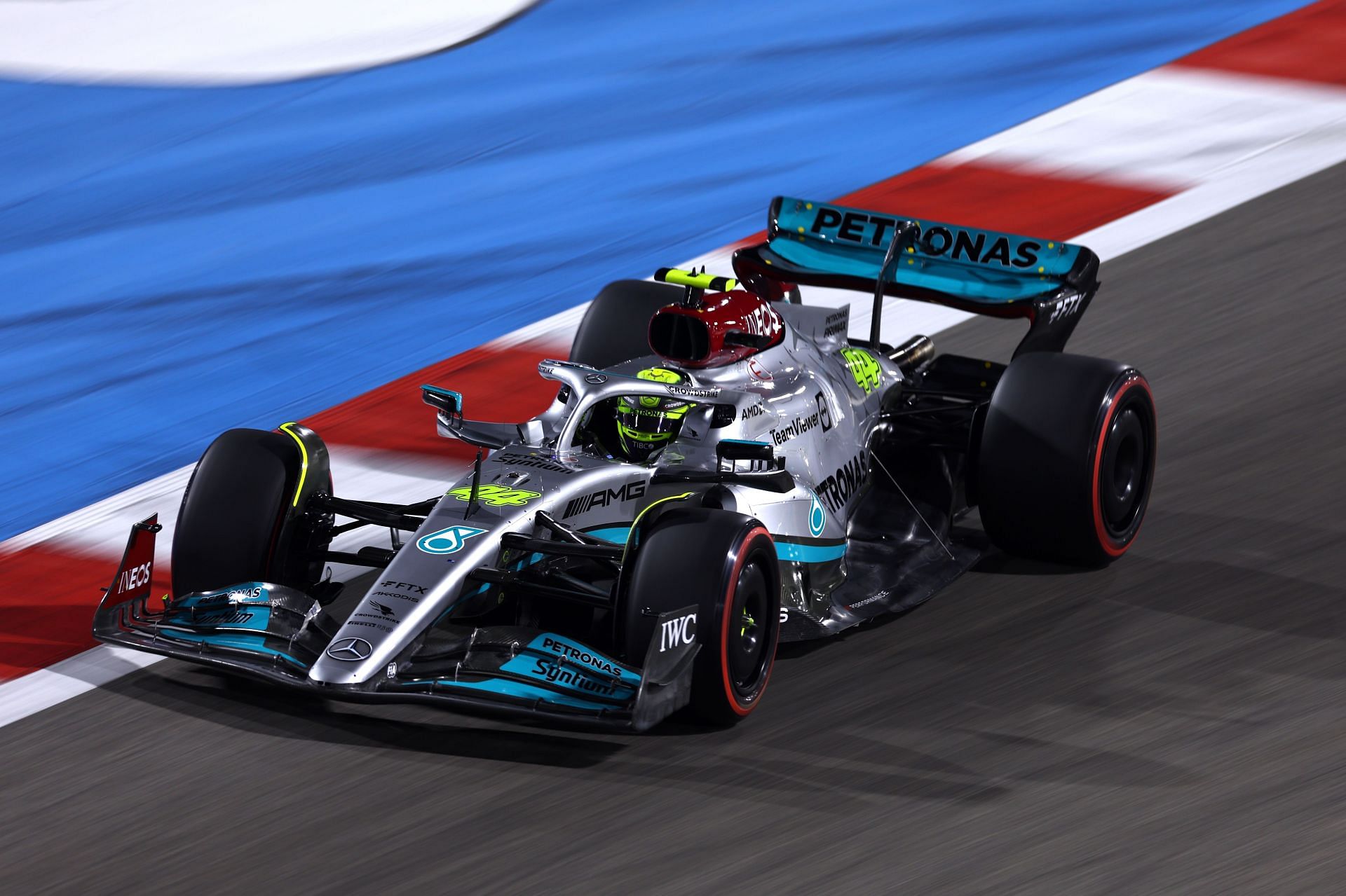 Mercedes&#039; Lewis Hamilton (#44) during F1 Grand Prix of Bahrain - Qualifying