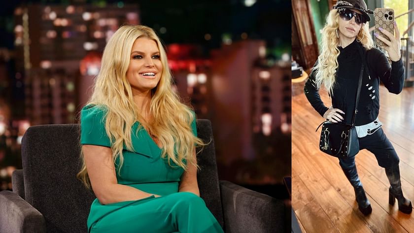 Jessica Simpson admitted one of her daughters walked in on her and