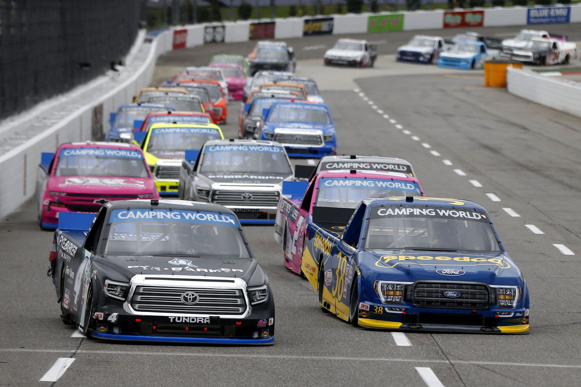 The 2021 NASCAR Camping World Truck Series United Rentals 200 at Martinsville Speedway