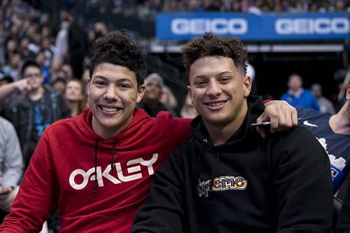 Jackson and Patrick Mahomes | Image Credit: Arrowhead Addict