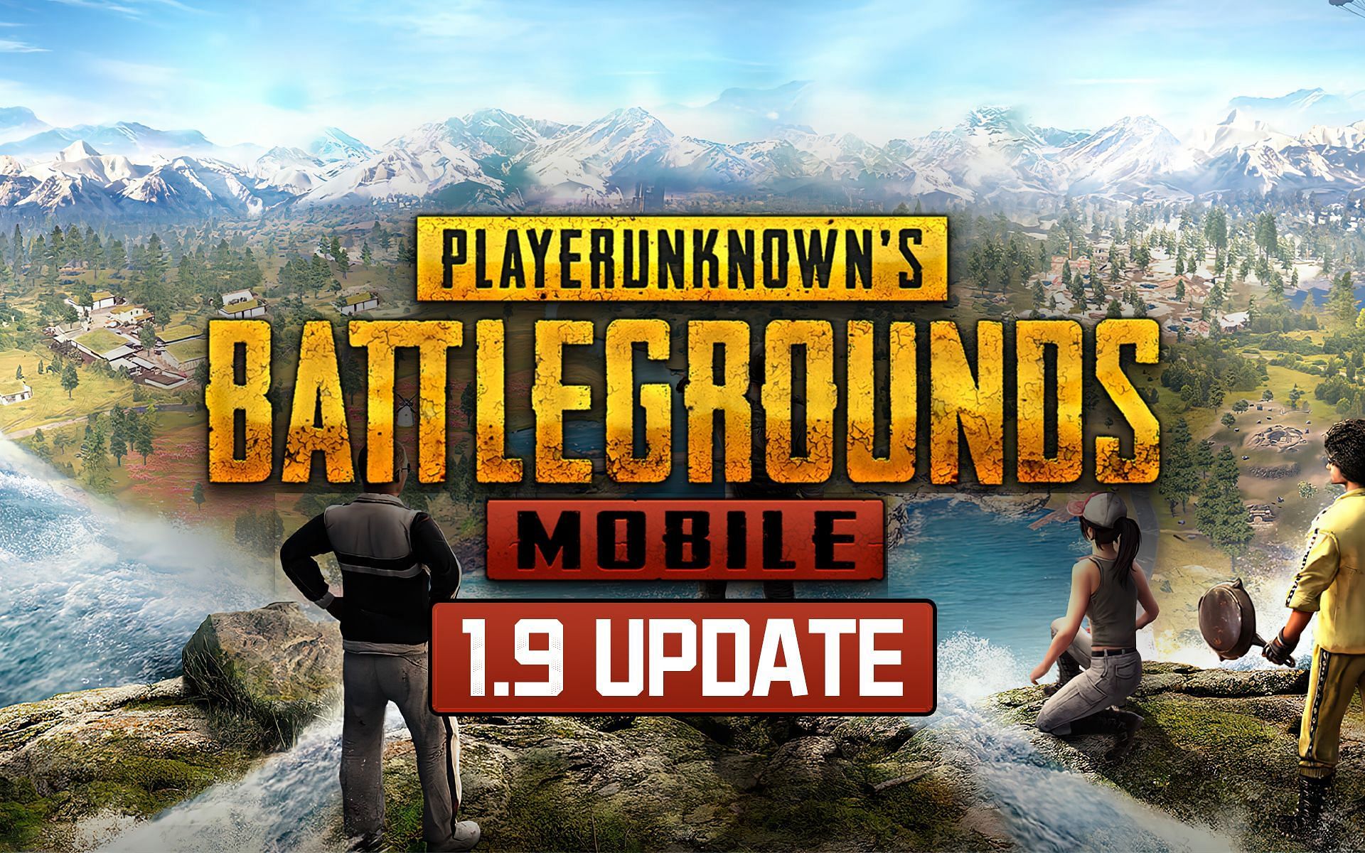 Downloading the 1.9 update in PUBG Mobile using the APK file in the official website (Image via Sportskeeda)