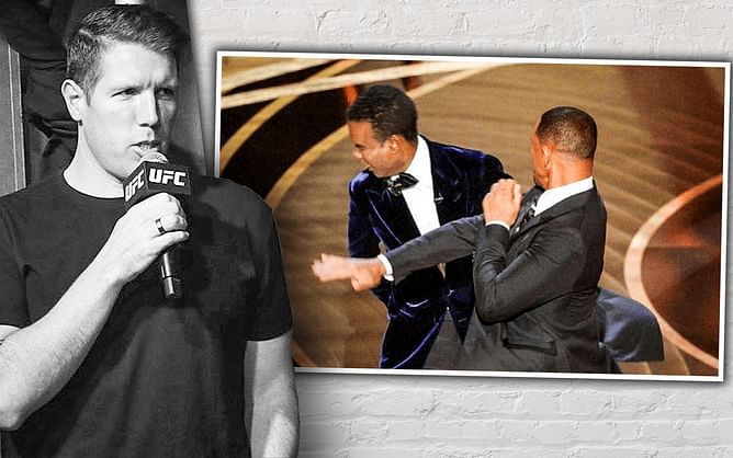 Watch: UFC commentator Brendan Fitzgerald calls Will Smith's slap of Chris Rock at the Oscars
