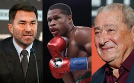 "Can't miss an opportunity" - Eddie Hearn reacts to Devin Haney signing for Lou DiBella and Bob Arum