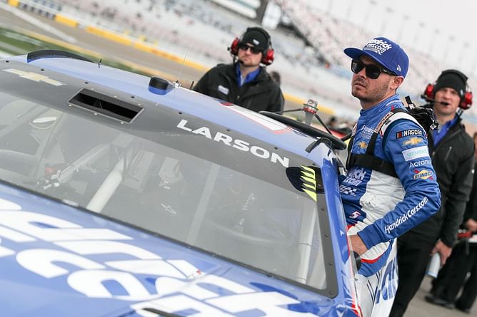 "Starting up front is just the beginning” - Kyle Larson talks about the importance of great qualifying at Las Vegas