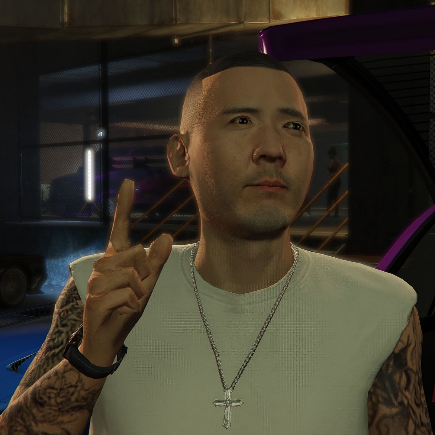 Hao was first featured in the Los Santos Tuner&#039;s DLC (Image via GTA WiKi)