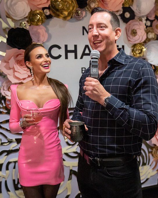 Kyle Busch celebrates arrival of his daughter with wife Samantha