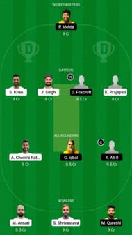 QUT vs GGI Dream11 Fantasy Suggestion #1