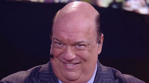 Paul Heyman appearing on Talking Smack in 2021