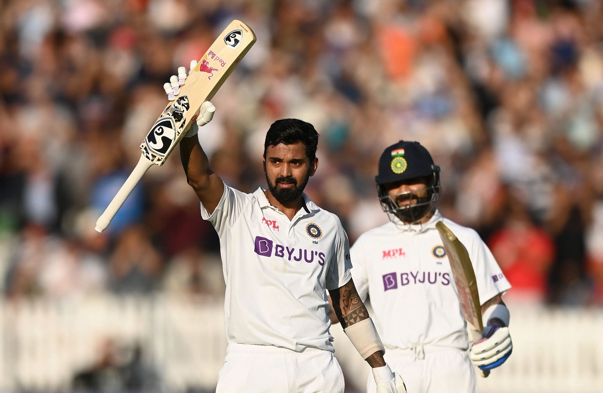 KL Rahul (L) believes he aggressive too as Virat Kohli