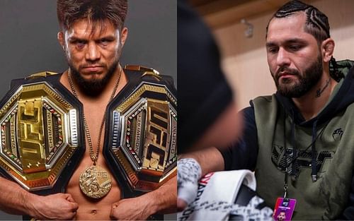 Henry Cejudo (left) and Jorge Masvidal (right) [images via Instagram @henry_cejudo and @gamebredfighter]