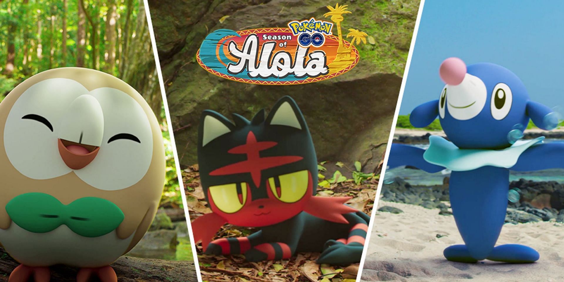 Official artwork used for Pokemon GO&#039;s Season of Alola (Image via Niantic)