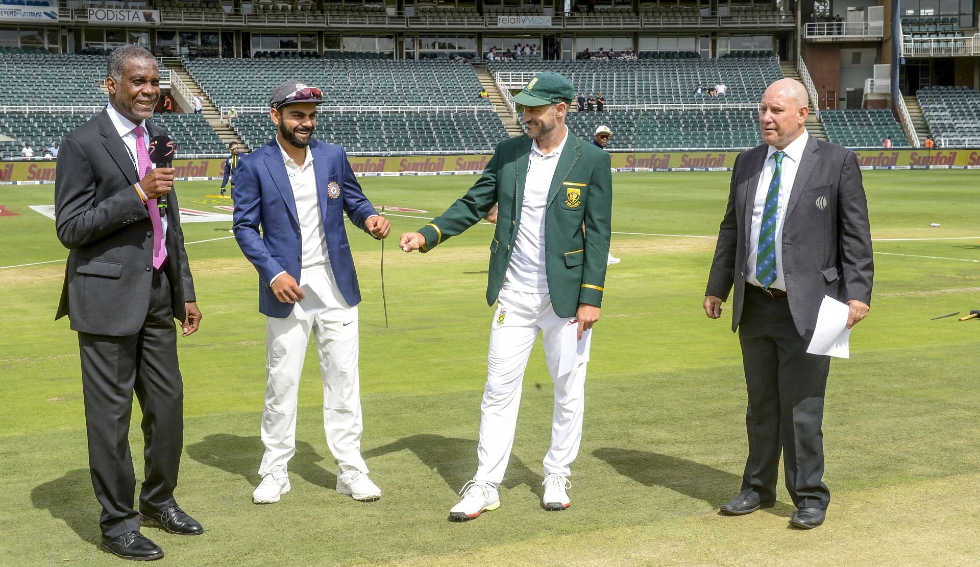 3rd Sunfoil Test: South Africa v India, Day 1