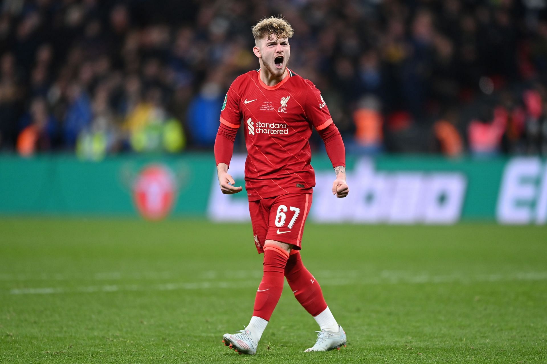 Harvey Elliott is the youngest ever-player to earn a cap for Liverpool
