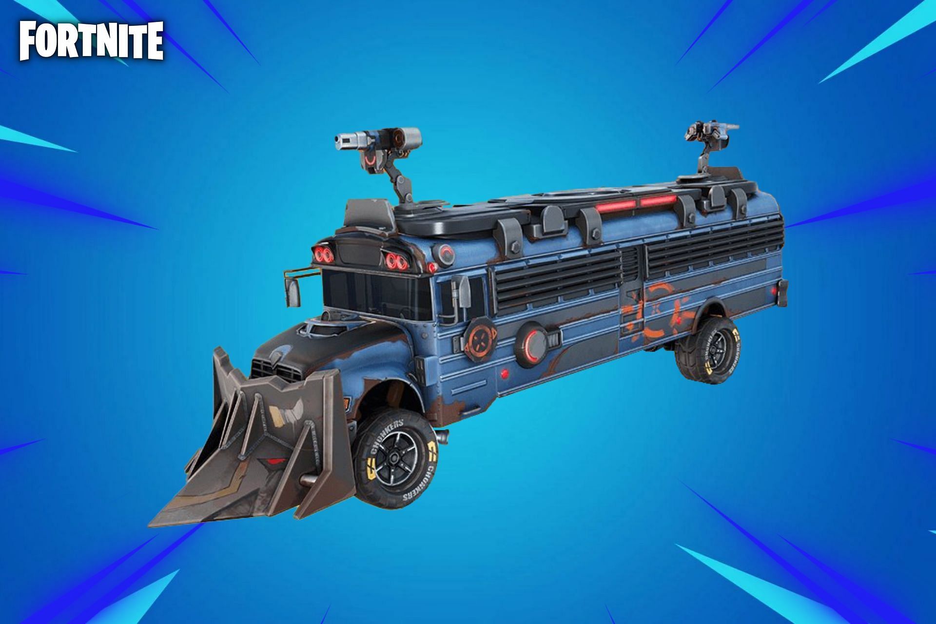 Armored Battle Bus is now available on the Fortnite Chapter 3 Season 2 map (Image via Sportskeeda)