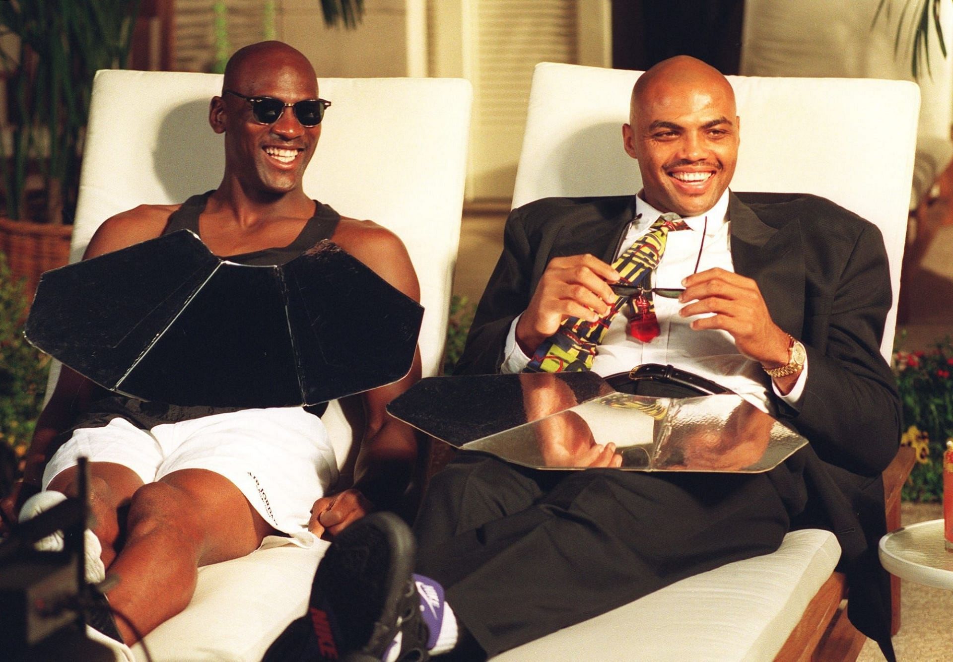 Michael Jordan (left) and Charles Barkley. (Photo: Courtesy of AZCentral)