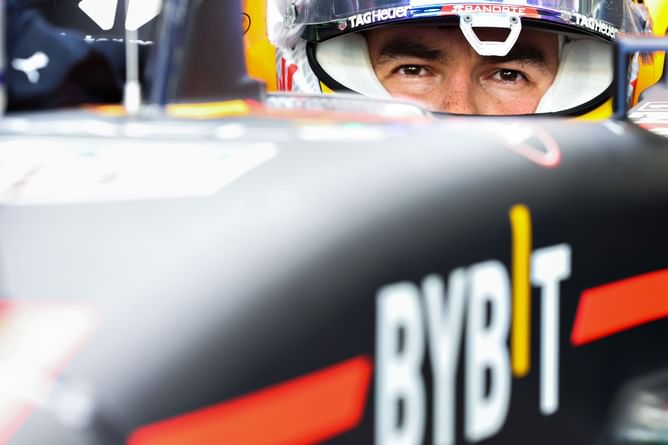"It was a very productive day" - Red Bull's Sergio Perez upbeat despite late spin during testing in Bahrain