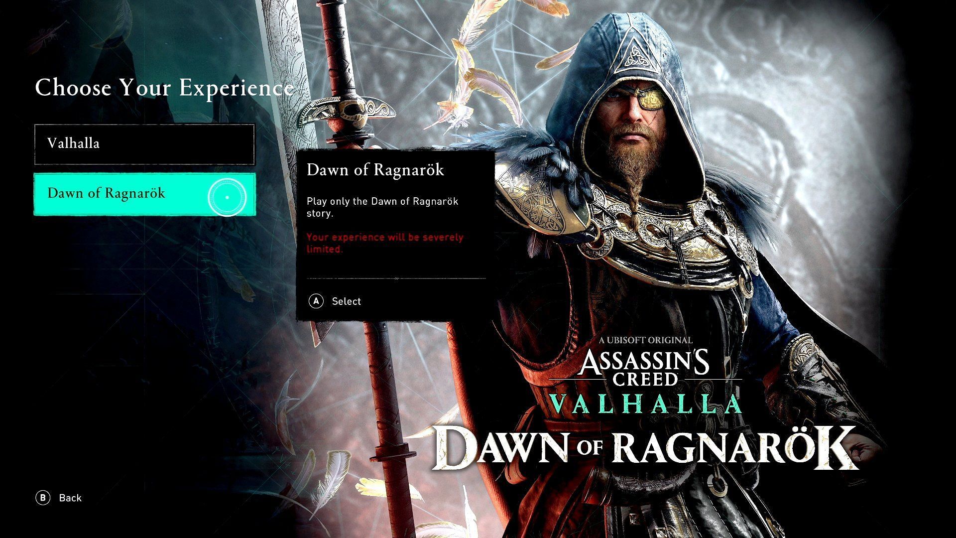 Two ways to play Assassin&#039;s Creed Valhalla Dawn of Ragnarok (image by Ubisoft)