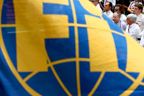 F1 Grand Prix of Brazil - The FIA banner in full view