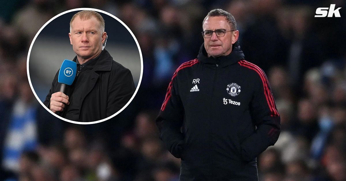 Scholes has once again slammed Rangnick&#039;s appointment