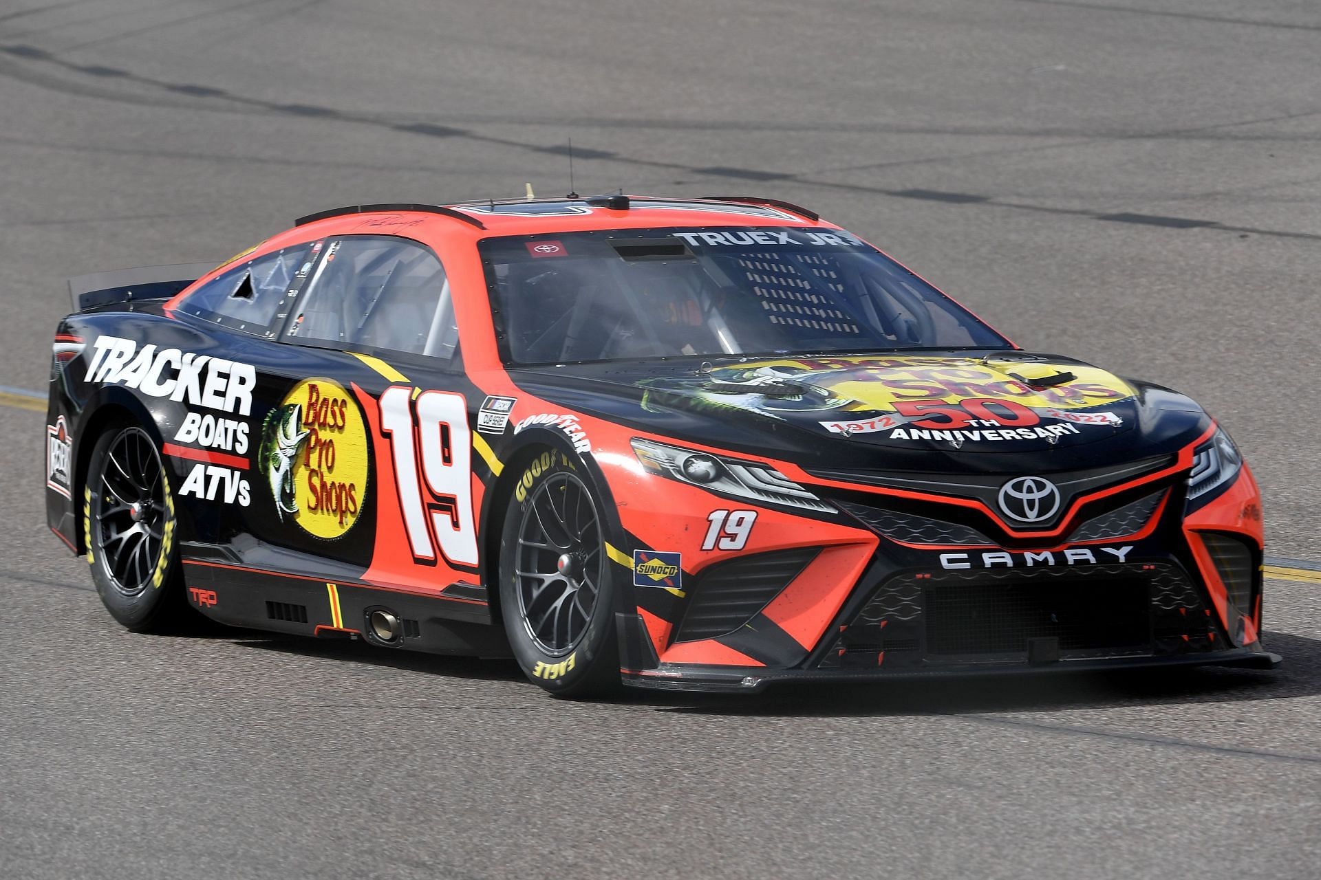 Martin Truex Jr. drives during the Ruoff Mortgage 500 at Phoenix Raceway.