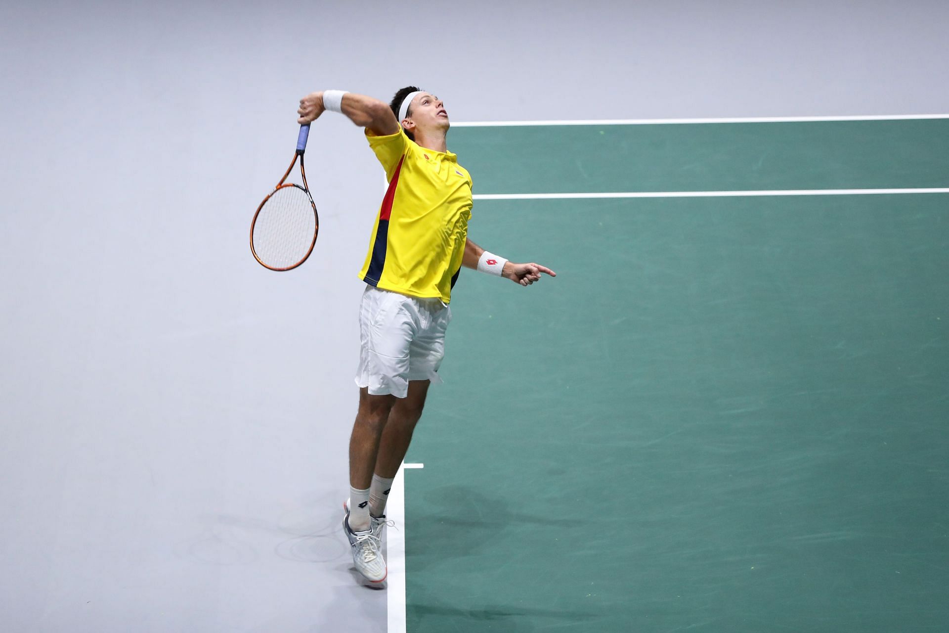Alejandro Gonzalez at the 2019 Davis Cup.