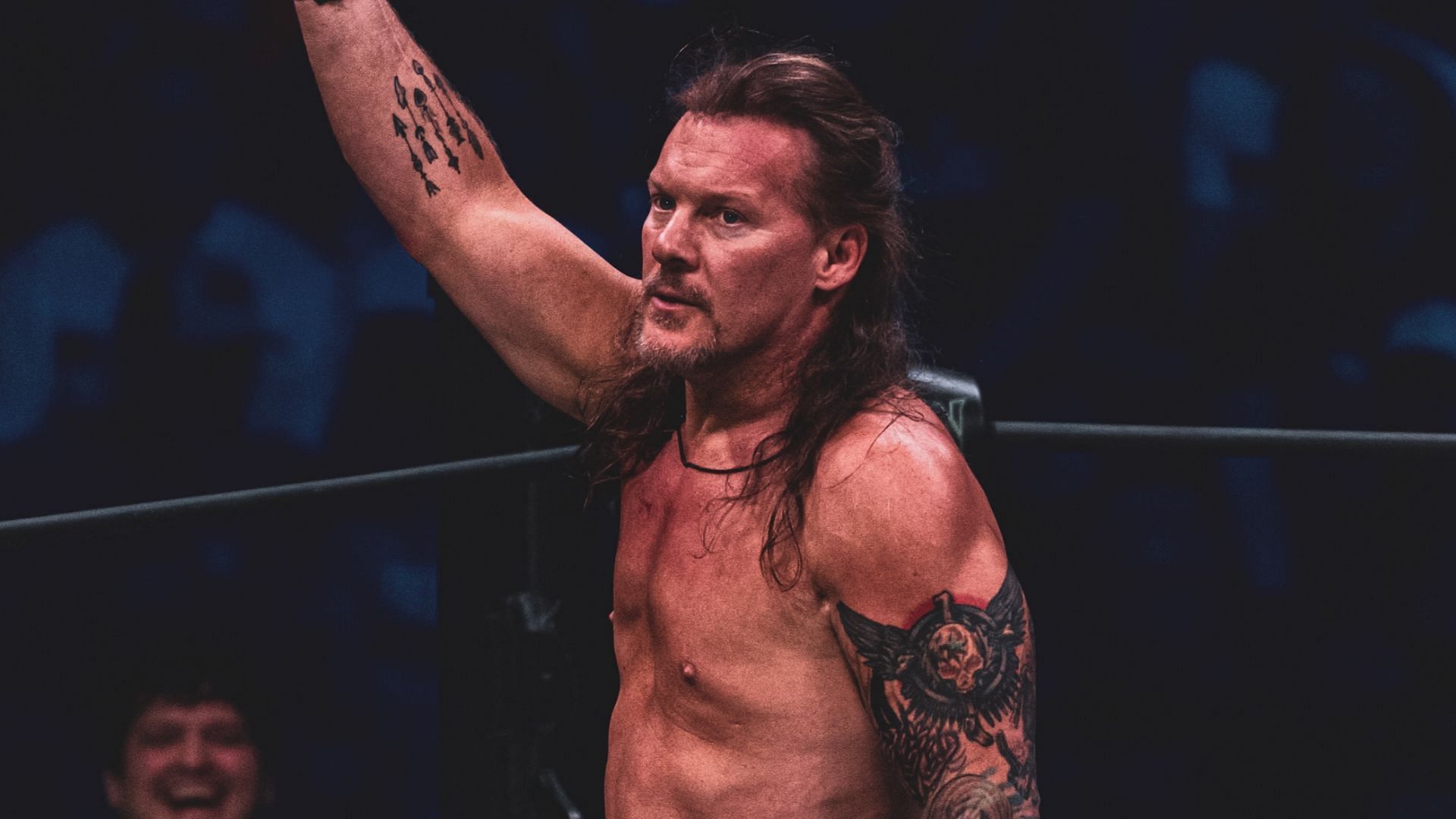 Chris Jericho at AEW Revolution 2022 (Credit: Jay Lee Photography)