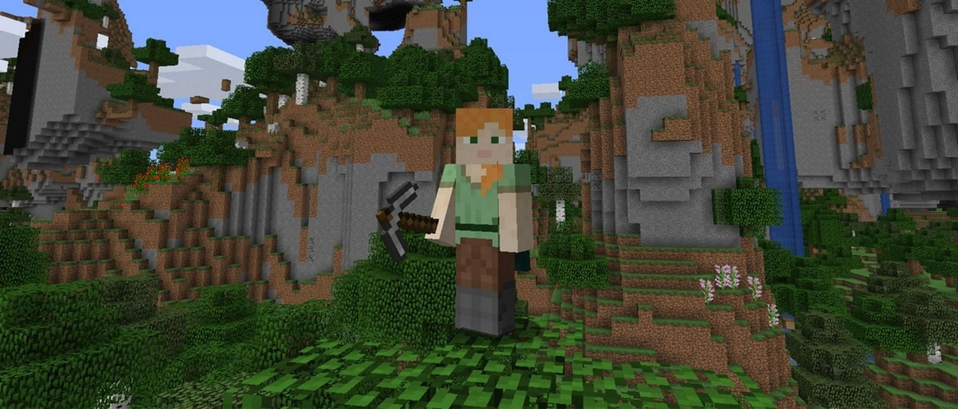 The pickaxe is a Minecraft cornerstone (Image via Mojang)