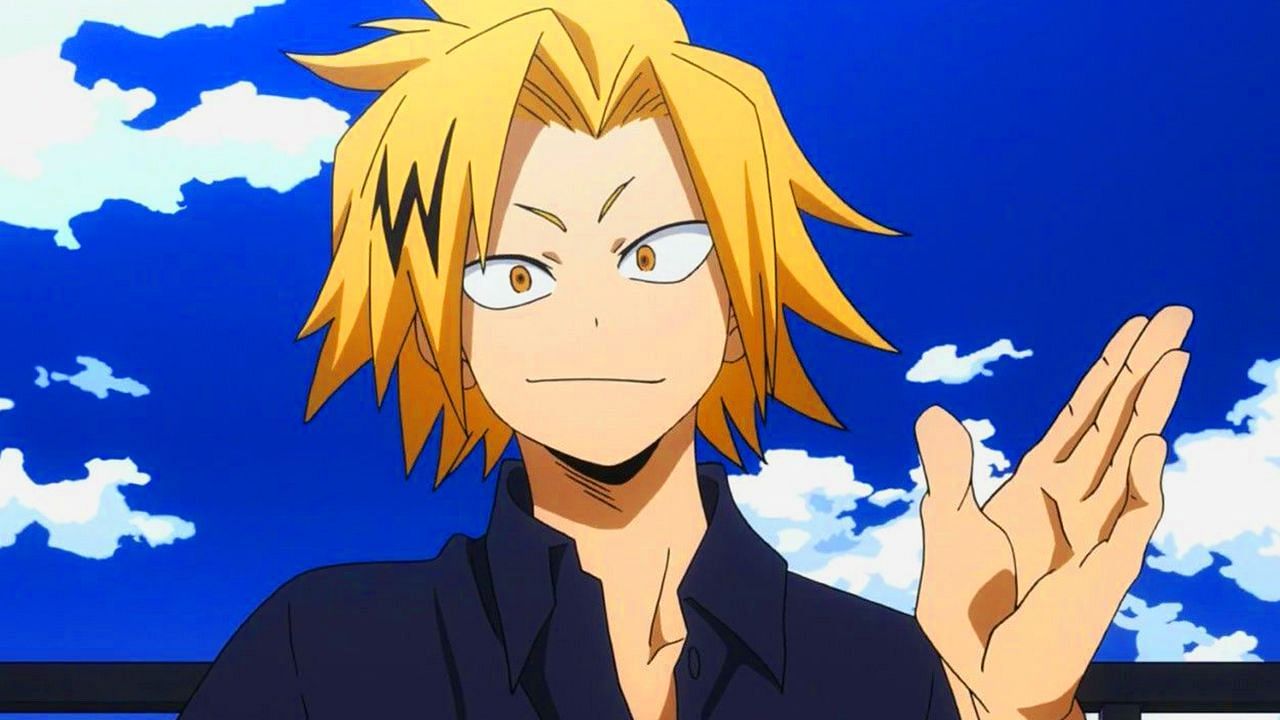 Denki Kaminari, as seen in the anime (Image via Bones)